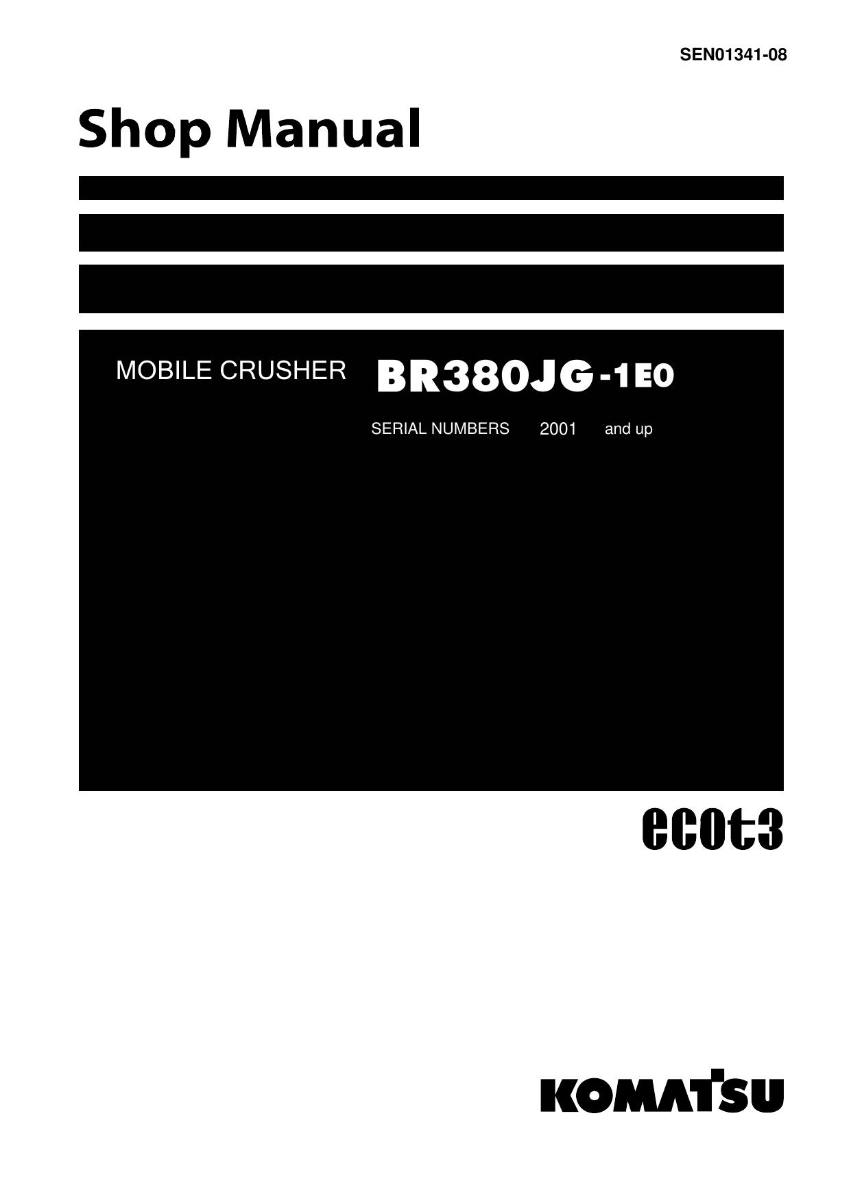 BR380JG-1E0 Shop Manual